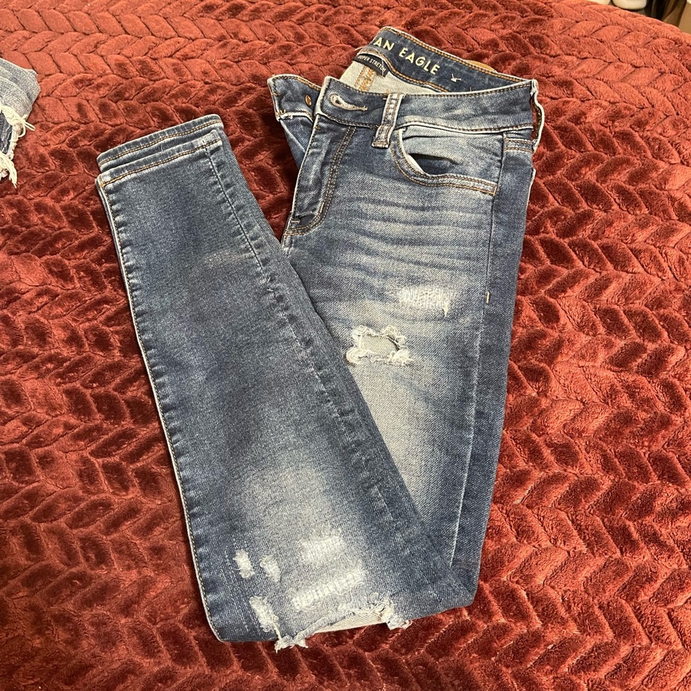 00 AE jeggings